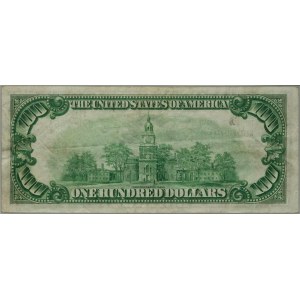 Stany Zjednoczone Ameryki, The Farmers Deposit National Bank of Pittsburgh, 100 dolarów 1929, seria B