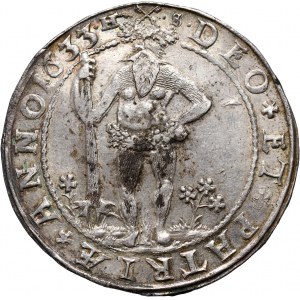 Germany, Brunswick-Wolfenbuttel, Friedrich Ulrich, Thaler 1633 HS, Goslar