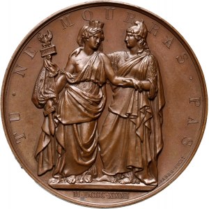 XIX wiek, medal z 1831 roku, L' Heroique Pologne (Bohaterskiej Polsce)