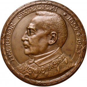 II RP, medal z 1923 roku, Heliodor Święcicki, Pierwszemu Rektorowi Uniwersytetu Poznańskiego
