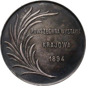 XIX wiek, Galicja, medal z 1894 roku, Powszechna Wystawa Krajowa we Lwowie