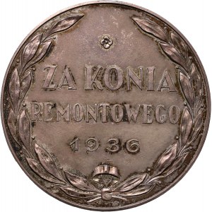 II RP, medal z 1936 roku, Za Konia Remontowego