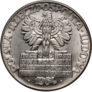 PRL, 10 złotych 1964, Nowa Huta, Płock, Turoszów, PRÓBA, nikiel