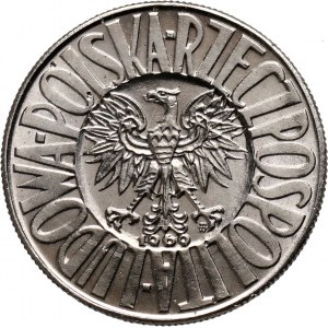 PRL, 10 złotych 1969, XXV lat PRL, PRÓBA, nikiel
