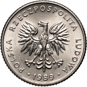 PRL, 10 złotych 1989, PRÓBA, nikiel