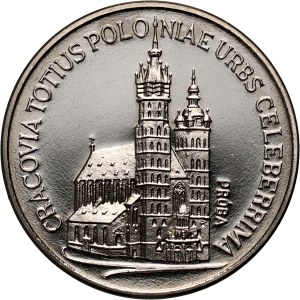 PRL, 100 złotych 1981, Kościół Mariacki w Krakowie, PRÓBA, nikiel