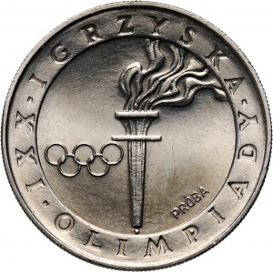 PRL, 200 złotych 1976, Igrzyska XXI Olimpiady, PRÓBA, nikiel