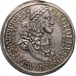 Austria, Leopold I 1657-1705, 2 Thalers ND, Hall