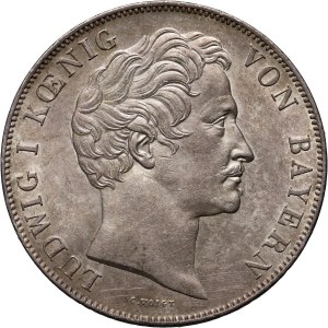 Niemcy, Bawaria, Ludwik I, 2 guldeny 1848, Monachium