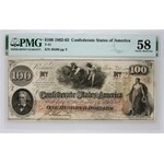 Skonfederowane Stany Ameryki, 100 dolarów 1862-63, seria Y