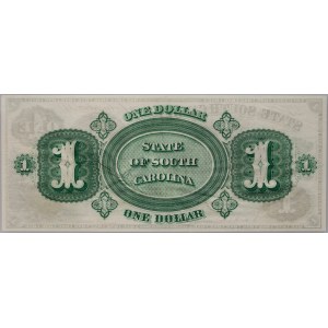 Karolina Południowa, 1 dolar 1866, seria B