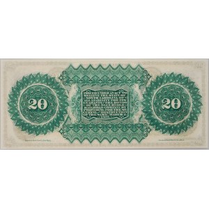 South Carolina, Columbia, 20 Dollars 2.03.1872, series B