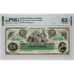 Karolina Południowa, Columbia, 20 dolarów 2.03.1872, seria B