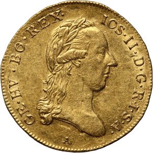 Austria, Józef II, dukat 1787 A, Wiedeń