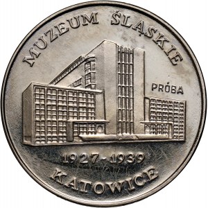 PRL, 1000 złotych 1987, Muzeum Śląskie - Katowice, PRÓBA, nikiel