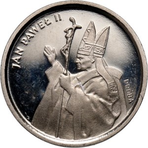 PRL, 1000 złotych 1987, Jan Paweł II, PRÓBA, nikiel