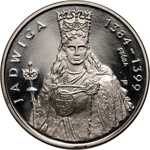 PRL, 1000 złotych 1988, Jadwiga, PRÓBA, nikiel