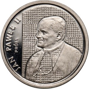 PRL, 1000 złotych 1989, Jan Paweł II, PRÓBA, nikiel