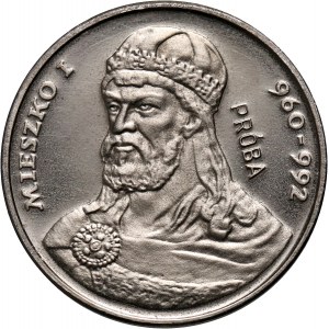 PRL, 2000 złotych 1979, Mieszko I, PRÓBA, nikiel