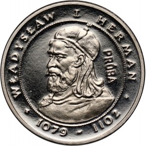 PRL, 2000 złotych 1981, Władysław I Herman, PRÓBA, nikiel