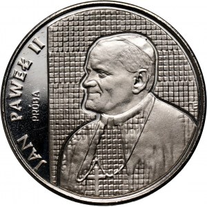 PRL, 5000 złotych 1989, Jan Paweł II, PRÓBA, nikiel