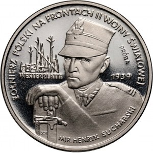 PRL, 5000 złotych 1989, Westerplatte, PRÓBA, nikiel