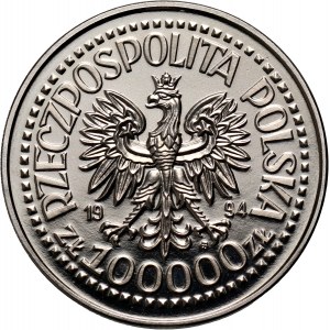 III RP, 100000 złotych 1994, 50. rocznica Powstania Warszawskiego, PRÓBA, nikiel
