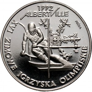 III RP, 200000 złotych 1991, XVI ZIO Albertville 1992, PRÓBA, nikiel