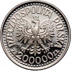 III RP, 200000 złotych 1992, Konwoje 1939-1945, PRÓBA, nikiel