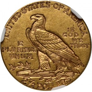 Stany Zjednoczone Ameryki, 2 1/2 dolara 1927, Filadelfia, Indianin