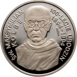 III RP, 300000 złotych 1994, Święty Maksymilian Kolbe, PRÓBA, nikiel