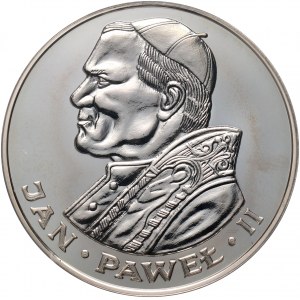 PRL, 200 złotych 1986, Jan Paweł II, Valcambi, stempel zwykły