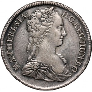 Hungary, Maria Theresia, Thaler 1742 KB, Kremnitz