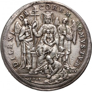 Watykan, Państwo Kościelne, Klemens XI, piastra 1702, Rzym