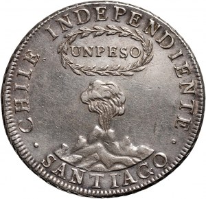 Chile, Peso 1817, Santiago, 