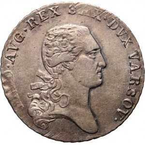 Księstwo Warszawskie, Fryderyk August I, 1/3 talara (2 złote) 1812 IB, Warszawa