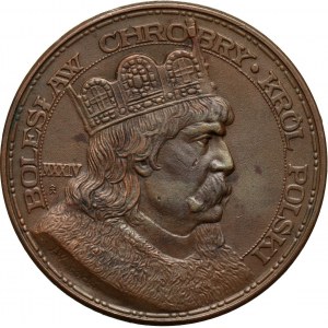 II RP, medal z 1924 roku, 1000-lecie koronacji Bolesława I Chrobrego