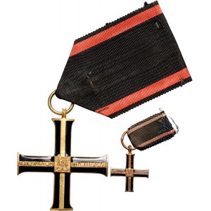 II RP, Krzyż Niepodległości z miniaturą