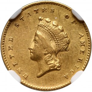 USA, Dollar 1855 O, New Orlean