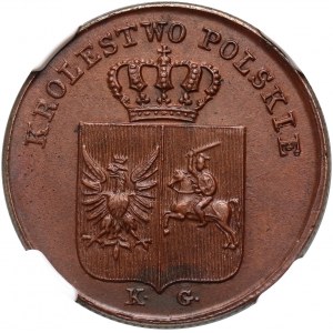 Powstanie Listopadowe, 3 grosze 1831 KG, Warszawa