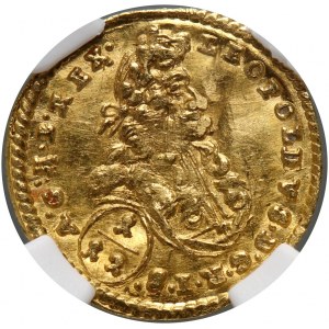 La Silésie sous domination autrichienne, Léopold Ier, 1/12 ducat 1694, Wrocław