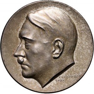 Germany, III Reich, Medal from 1939, 50th anniversary of birth of Adolf Hitler, Berlin