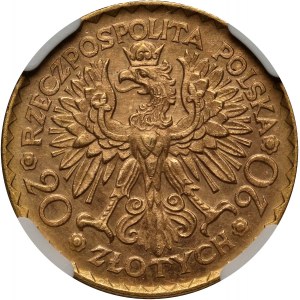 II RP, 20 złotych 1925, Warszawa, Bolesław Chrobry