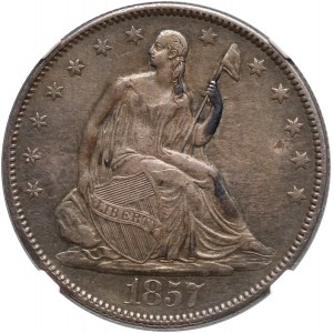 Stany Zjednoczone Ameryki, 1/2 dolara 1857, Filadelfia