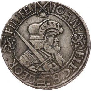 Germany, Saxony, Johann and Georg 1525-1530, Thaler ND, Annaberg