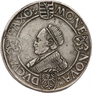 Germany, Saxony, Johann and Georg 1525-1530, Thaler ND, Annaberg