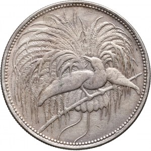 Germany, New Guinea, 5 Mark 1894 A, Berlin, Paradise Bird