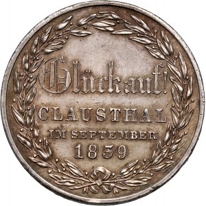 Germany, Hannover, Ernst August, Thaler 1839 A, King's visit to Clausthal Mint