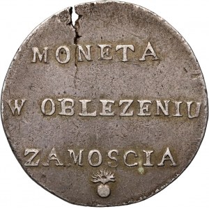 Oblężenie Zamościa, 2 złote 1813, Zamość