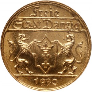 Free City of Danzig, 25 Gulden 1930, Berlin